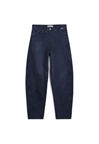 Armedangels - BAARLY HIGH WAIST BARREL JEAN fluid ink - Gr. - 32