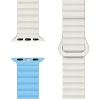 Nalia Smartwatch-Armband Apple Watch 49mm/46/45/44/42(Serie 1-3), Magnetisches Silikon Ersatzband / für Sport Fitness Uhr / Atmungsaktiv