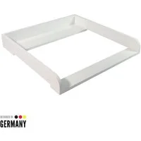 Puckdaddy GmbH Wickelaufsatz Lasse (80x11x80 cm) für IKEA Hemnes Kommoden, Wickelaufsatz für IKEA Hemnes Kommode