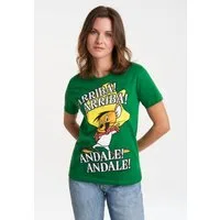 LOGOSHIRT T-Shirt Looney Tunes - Speedy Gonzales mit lizenziertem Print