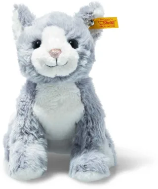 Steiff 067051 Cassie Katze 26cm eisblau/weiß