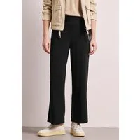 STREET ONE Stoffhose High Waist