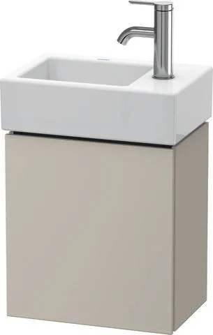 Duravit L-Cube Waschtischunterbau wandhängend Taupe Matt 364x241x400 mm - LC6293R9191 LC6293R9191
