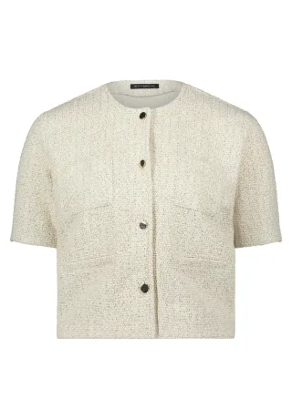 Betty Barclay - Sweatjacke Cream Beige - Gr. - 42