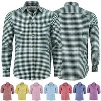 German Wear Trachtenhemd GW120x Trachtenhemd Langarm hemd Trachtenmode Hemd