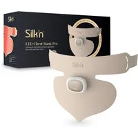 Silk'n LED Hals & Dekolleté-Maske LED Chest Mask Pro, Fortschrittliche kabellose LED-Maske mit 7 Lichtmodi