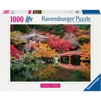 Ravensburger Puzzle Beautiful Gardens, Daigo-ji, Kyoto, Japan, 1000 Puzzleteile, Made in Germany