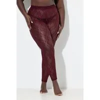 Ulla Popken Feinstrumpfhose Leggings Spitze Stretchkomfort
