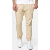 Indicode Leinenhose Herren Blnda Sommerhose Leinen Herrenhose samt dekorativem Gürtel aus Kordeln