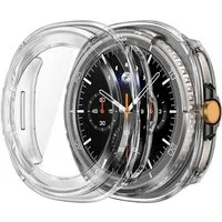 SmartUP Smartwatch-Hülle für Samsung Galaxy Watch 8 46mm Classic Schutzglas Panzerfolie Display, kompletter Rundumschutz