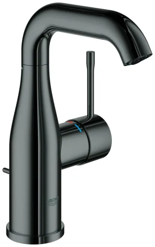 GROHE Waschtischarmatur Essence M-Size U-Auslauf hard graphite, 24173A01 24173A01