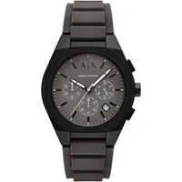 ARMANI EXCHANGE Chronograph SYNC AX4191, Quarzuhr, Armbanduhr, Herrenuhr, Silikonarmband, analog, Tag