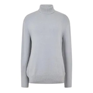 Boss - Sweatshirt für Herren/Damen Unisex, Gerippter Ärmelaufschlag (Silber)
