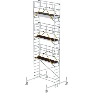 Munk Rollgerüst SG 0,75 x 2,45 m mit Fahrbalken - 155644