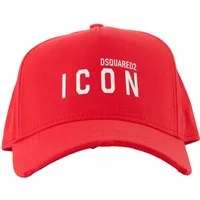 Dsquared2 Baseball Cap Baseballcap Mini Icon Kappe Basebalkappe Kappe leichte Distressed-Details für eine Vintage-Optik