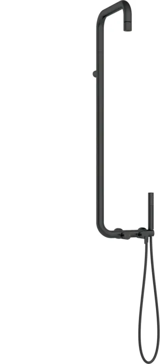 Neuesbad Serie 600 Duschsystem, Oberfläche: schwarz matt NB1NQS_N4XM1