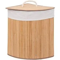 5five Simply Smart Wäschekorb Wäschesammler BAMBOO, eckig, 48 L
