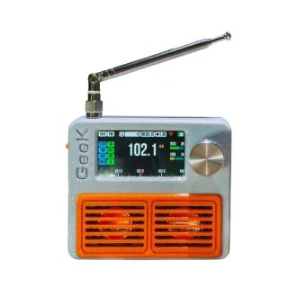 Si4732 Full Band Stereo Portable Radio Pro Version 1.9 Inch IPS Screen 2000mAh Battery Supports FM AM SW LW AIR SSB Netw