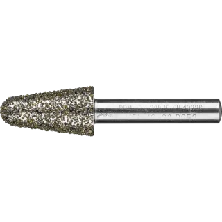 PFERD TOOLS Diamant-Schleifstift Kegel zum Schleifen von Grau-und Sphäroguss - 36476064