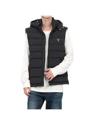 Doudoune sans manche Guess Homme G triangle