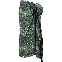 Guru-Shop Sarong Bali Sarong, Wandtuch, Wickelrock, Sarongkleid..