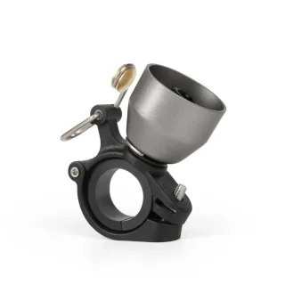 ROCKBROS Mini 90dB Press-type Bicycle Bell Retro High Decibel Crisp Cycling Horn for 22-31.8mm Bike Handlebars