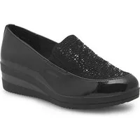 Clara Barson Clara Barson Halbschuhe Damen WYL1711-29 Schwarz Schnürschuh