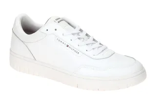 Tommy Hilfiger FM05466 YBS Oxford Sneaker Herrenschuhe Wei? - white