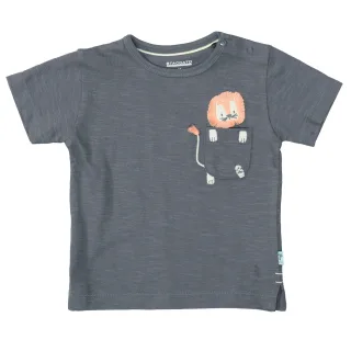 STACCATO - Kn.-T-Shirt soft anthra - Gr. - 74