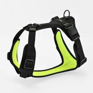 THE DOG IDEA Hundegeschirr Trail Neongelb L