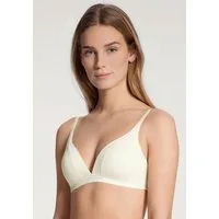 CALIDA Triangel-BH Cate Satinblende, ohne Bügel, Single-Jersey Qualität, elastisch, weich
