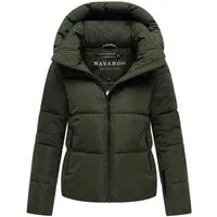 Navahoo Steppjacke Frostherz XIV Kurze gesteppte Damen Winterjacke mit abnehmbarer Kapuze