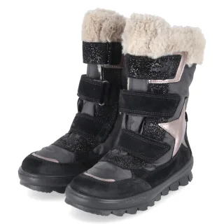 Superfit Winterstiefel  FLAVIA  Schwarz - Gr. 28 -  Textil und Synthetik