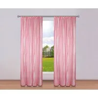 OTTO home Gardine Dimona (2 St), Kräuselband, transparent, Voile, 2er-Set, transparent, Voile, Polyester