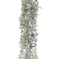Winterliche Kunstpflanze Weihnachtsdeko, Weihnachtsgirlande Tanne, OTTO home, Girlande, gefrostet, Länge 180 cm