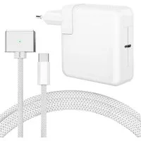 Athlix Netzteil und Ladekabel für MacBook Air/Pro 45 W 60 W 85 W 13 15 Zoll Laptop-Ladegerät (MagSafe-Sicherheit, Überlastschutz, Vielfältige Kompatibilität)