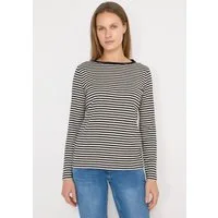 CECIL Langarmshirt im soften Baumwoll-Mix