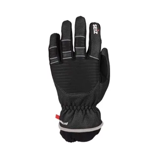 Rettungshandschuh | SEIZ | PROMAX | Größe 5-14 | EN 388:2016 | schwarz | feinfühlig | Schoß- und Knöchelschutz | optimaler Grip | Windbreaker-Material