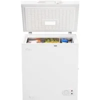 TroniTechnik Gefriertruhe Einstellbarer Temperaturregler, kühlen und gefrieren BORGAR 160 PRO, 70 cm breit, 147 l, inkl. Dual Thermostat, LED Licht, Griff, Schloss, Rollen, Einlegekorb