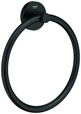 GROHE Handtuchring Essentials 102461 Metall matt black, 1024612430 1024612430