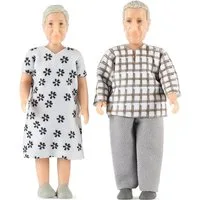 Lundby Puppenhausmöbel Älteres Paar Jamie Mädchen