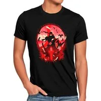style3 T-Shirt Mangekeyo Eye kakashi sasuke hatake shikamaru naruto anime manga