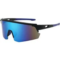 LuxusKollektion Fahrradbrille Fahrradbrille polarisiert UV400 winddicht blau