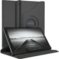 EAZY CASE Tablet-Hülle Rotation Case für Samsung Galaxy Tab A7 Lite 8,7 Zoll, Hülle 360° drehbar mit Standfunktion Etui Anti-Kratz Tasche Schwarz