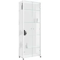 fif möbel Vitrine OPTIMA Standvitrine, Vitrinenschrank, Glasvitrine, Sammlervitrine