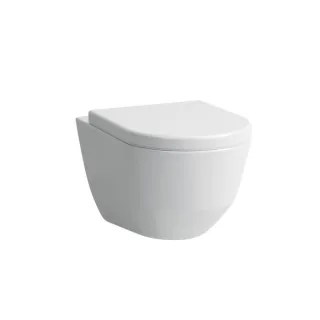 LAUFEN Pro Wand Flachspül WC 8209590000001 weiß, 36 x 53 cm, Ausladung 53 cm