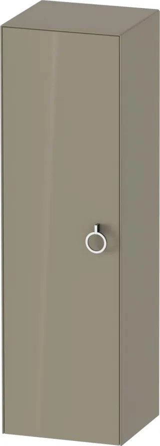 Duravit White Tulip Halbhochschrank Stein Grau Hochglanz 400x360x1320 mm - WT1333LH2H2 WT1333LH2H2