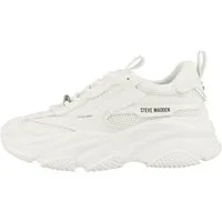 STEVE MADDEN Possession-E Damen Sneaker Turnschuhe, Sportschuhe, Freizeitschuhe, Halbschuhe, Schnürschuhe