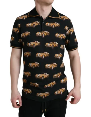 Classic Cars Poloshirt mit kurzen Ärmeln