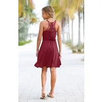 KIDSWORLD Jerseykleid, Viskosekleid für Mädchen kniefrei, romantisch, aus Viskose, breite Träger